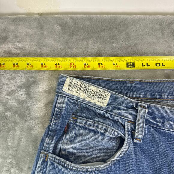 VTG Y2K Red Kap carpenter workwear streetwear blue jeans mens 34x30 - Picture 9 of 9